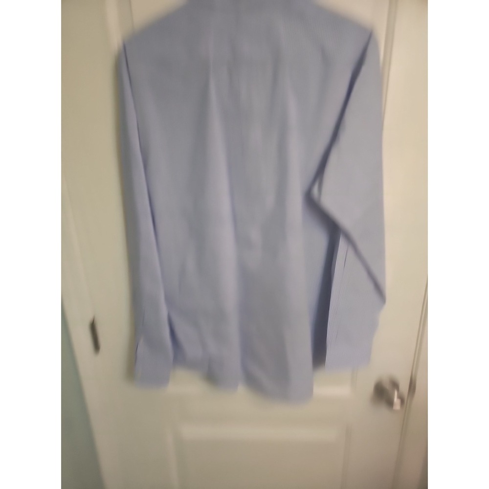 Ralph Lauren Shirt Blue White Gingham Classic Button Down Long Sleeve Men Sz XL - Picture 7 of 7